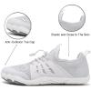 imageWateLves Barefoot Water Shoes for Women Men Quick Dry Aqua Swim Shoes for Outdoor Fishing Beach Pool Boat Surfing WalkingAll White