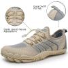 imageWateLves Barefoot Water Shoes for Women Men Quick Dry Aqua Swim Shoes for Outdoor Fishing Beach Pool Boat Surfing WalkingBeige