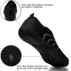 imageWateLves Barefoot Water Shoes for Women Men Quick Dry Aqua Swim Shoes for Outdoor Fishing Beach Pool Boat Surfing WalkingBlack