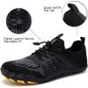 imageWateLves Barefoot Water Shoes for Women Men Quick Dry Aqua Swim Shoes for Outdoor Fishing Beach Pool Boat Surfing WalkingBlackWhite