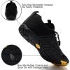 imageWateLves Barefoot Water Shoes for Women Men Quick Dry Aqua Swim Shoes for Outdoor Fishing Beach Pool Boat Surfing WalkingBlackWhite