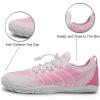 imageWateLves Barefoot Water Shoes for Women Men Quick Dry Aqua Swim Shoes for Outdoor Fishing Beach Pool Boat Surfing WalkingWhite Pink