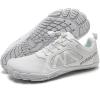 imageWateLves Barefoot Water Shoes for Women Men Wide Toe QuickDry Lightweight Mesh Breathable Aqua Shoes with Drainage Holes for Beach Swim Yoga Exercise Surf Pool BoatWhite