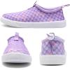 imageWateLves Water Shoes for Men and Women  QuickDry MultiPurpose Casual Water Sneakers SlipOn with Drainage Holes  Lightweight NonSlip Aqua Shoes for Outdoor Water SportsPurple Fish Scale