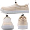 imageWateLves Water Shoes for Men and Women  QuickDry MultiPurpose Casual Water Sneakers SlipOn with Drainage Holes  Lightweight NonSlip Aqua Shoes for Outdoor Water SportsMeshBeige