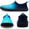 imageWateLves Water Shoes for Men and Women  QuickDry MultiPurpose Casual Water Sneakers SlipOn with Drainage Holes  Lightweight NonSlip Aqua Shoes for Outdoor Water SportsGradient Blue