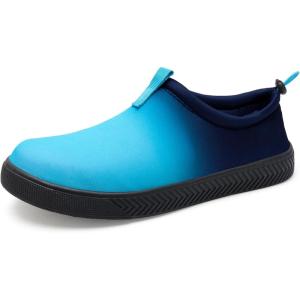 imageWateLves Water Shoes for Men and Women  QuickDry MultiPurpose Casual Water Sneakers SlipOn with Drainage Holes  Lightweight NonSlip Aqua Shoes for Outdoor Water SportsGradient Blue