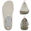 imageWateLves Barefoot Water Shoes Women Men Breathable Wide Toe Slip On Beach Walking Shoes Comfortable Travel Minimalist Zero Drop SneakersApricot