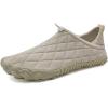 imageWateLves Barefoot Water Shoes Women Men Breathable Wide Toe Slip On Beach Walking Shoes Comfortable Travel Minimalist Zero Drop SneakersApricot