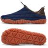 imageWateLves Barefoot Water Shoes Women Men Breathable Wide Toe Slip On Beach Walking Shoes Comfortable Travel Minimalist Zero Drop SneakersDark Blue