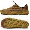 imageWateLves Barefoot Water Shoes Women Men Breathable Wide Toe Slip On Beach Walking Shoes Comfortable Travel Minimalist Zero Drop SneakersGinger