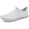 imageWateLves Barefoot Water Shoes Women Men Breathable Wide Toe Slip On Beach Walking Shoes Comfortable Travel Minimalist Zero Drop SneakersWhite