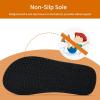imageWateLves Kids Flip Flops Boys Girls Sandals Youth Big Kid Summer Slip on Thong Slide Sandals for Beach Pool Shower LittleBig KidBlack