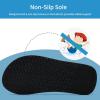 imageWateLves Kids Flip Flops Boys Girls Sandals Youth Big Kid Summer Slip on Thong Slide Sandals for Beach Pool Shower LittleBig KidBlueRed
