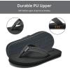 imageWateLves Kids Flip Flops Boys Girls Sandals Youth Big Kid Summer Slip on Thong Slide Sandals for Beach Pool Shower LittleBig KidGrey