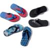 imageWateLves Kids Flip Flops Boys Girls Sandals Youth Big Kid Summer Slip on Thong Slide Sandals for Beach Pool Shower LittleBig KidGrey