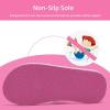 imageWateLves Kids Flip Flops Boys Girls Sandals Youth Big Kid Summer Slip on Thong Slide Sandals for Beach Pool Shower LittleBig KidRainbow Fish Scales