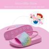 imageWateLves Toddler Boys Girls Slides Sandals for Swim Beach Kids Water Shoes Casual Summer SlippersGlitteStar