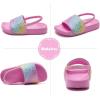 imageWateLves Toddler Boys Girls Slides Sandals for Swim Beach Kids Water Shoes Casual Summer SlippersGlitteStar
