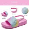 imageWateLves Toddler Boys Girls Slides Sandals for Swim Beach Kids Water Shoes Casual Summer SlippersGlitteStar