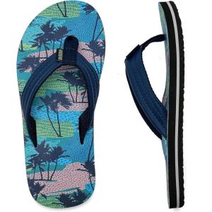 imageWateLves Kids Flip Flops Boys Girls Sandals Youth Big Kid Summer Slip on Thong Slide Sandals for Beach Pool Shower LittleBig KidBeach