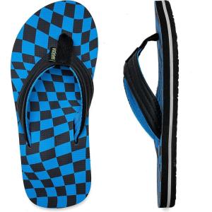 imageWateLves Kids Flip Flops Boys Girls Sandals Youth Big Kid Summer Slip on Thong Slide Sandals for Beach Pool Shower LittleBig KidBlueBlack