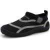 imageWateLves Kids Water Shoes Toddler Quick Dry Barefoot Shoes Girls Boys Aqua Athletic Sneakers for Beach Hiking Swim Kayak Sport Accessories Camping EssentialsBlack