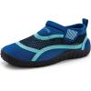 imageWateLves Kids Water Shoes Toddler Quick Dry Barefoot Shoes Girls Boys Aqua Athletic Sneakers for Beach Hiking Swim Kayak Sport Accessories Camping EssentialsNavy Blue