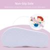 imageWateLves Girls Flip Flops Toddler Boys Girls NonSlip Sport Sandals for Beach Swim PoolLittle KidBig KidWhitePink