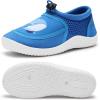 imageWateLves Kids Water Shoes for Boys and Girls Quick Dry Barefoot Aqua Socks Beach Swim Pool Shoes Toddler Little Kid to Big KidBlue
