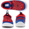 imageWateLves Kids Water Shoes for Boys and Girls Quick Dry Barefoot Aqua Socks Beach Swim Pool Shoes Toddler Little Kid to Big KidRed Blue