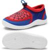 imageWateLves Kids Water Shoes for Boys and Girls Quick Dry Barefoot Aqua Socks Beach Swim Pool Shoes Toddler Little Kid to Big KidRed Blue