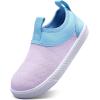 imageWateLves Toddler Water Shoes Kids Boys and Girls  QuickDry MultiPurpose Casual Water Sneakers Slip On with Drainage Holes for Swim Walking Beach Vacation EssentialsPinkBlue