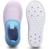 imageWateLves Toddler Water Shoes Kids Boys and Girls  QuickDry MultiPurpose Casual Water Sneakers Slip On with Drainage Holes for Swim Walking Beach Vacation EssentialsPinkBlue
