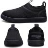 imageWateLves Toddler Water Shoes Kids Boys and Girls  QuickDry MultiPurpose Casual Water Sneakers Slip On with Drainage Holes for Swim Walking Beach Vacation EssentialsBlack