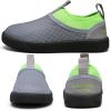 imageWateLves Toddler Water Shoes Kids Boys and Girls  QuickDry MultiPurpose Casual Water Sneakers Slip On with Drainage Holes for Swim Walking Beach Vacation EssentialsGrayGreen