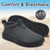imageWateLves Toddler Water Shoes Kids Boys and Girls Quick Dry Water Sneakers Slip On Aqua Swim Shoes for Beach Daily WalkingDark Gray