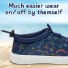 imageWateLves Toddler Water Shoes Kids Boys and Girls Quick Dry Water Sneakers Slip On Aqua Swim Shoes for Beach Daily WalkingDinosaurs
