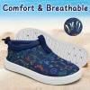 imageWateLves Toddler Water Shoes Kids Boys and Girls Quick Dry Water Sneakers Slip On Aqua Swim Shoes for Beach Daily WalkingDinosaurs