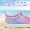 imageWateLves Toddler Water Shoes Kids Boys and Girls Quick Dry Water Sneakers Slip On Aqua Swim Shoes for Beach Daily WalkingMulticolor