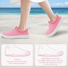imageWateLves Toddler Water Shoes Kids Boys and Girls Quick Dry Water Sneakers Slip On Aqua Swim Shoes for Beach Daily WalkingPink