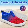 imageWateLves Toddler Water Shoes Kids Boys and Girls Quick Dry Water Sneakers Slip On Aqua Swim Shoes for Beach Daily WalkingRedBlue