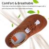 imageWateLves Water Shoes for Toddler Little Kid Minimalist Wide Barefoot Zero Drop Sole Splay Naturally Aqua Sneakers Boys GirlsDqBrown
