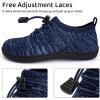 imageWateLves Water Shoes for Toddler Little Kid Minimalist Wide Barefoot Zero Drop Sole Splay Naturally Aqua Sneakers Boys GirlsDqDark Blue