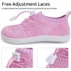 imageWateLves Water Shoes for Toddler Little Kid Minimalist Wide Barefoot Zero Drop Sole Splay Naturally Aqua Sneakers Boys GirlsDqPink