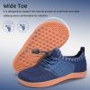 imageWateLves Water Shoes for Toddler Little Kid Minimalist Wide Barefoot Zero Drop Sole Splay Naturally Aqua Sneakers Boys GirlsYnDark Blue