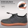 imageWateLves Water Shoes for Toddler Little Kid Minimalist Wide Barefoot Zero Drop Sole Splay Naturally Aqua Sneakers Boys GirlsYnDark Gray