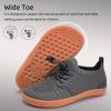 imageWateLves Water Shoes for Toddler Little Kid Minimalist Wide Barefoot Zero Drop Sole Splay Naturally Aqua Sneakers Boys GirlsYnDark Gray