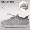 imageWateLves Water Shoes for Toddler Little Kid Minimalist Wide Barefoot Zero Drop Sole Splay Naturally Aqua Sneakers Boys GirlsYnLight Gray
