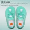 imageWateLves Water Shoes for Toddler Little Kid Minimalist Wide Barefoot Zero Drop Sole Splay Naturally Aqua Sneakers Boys GirlsYnMint Green